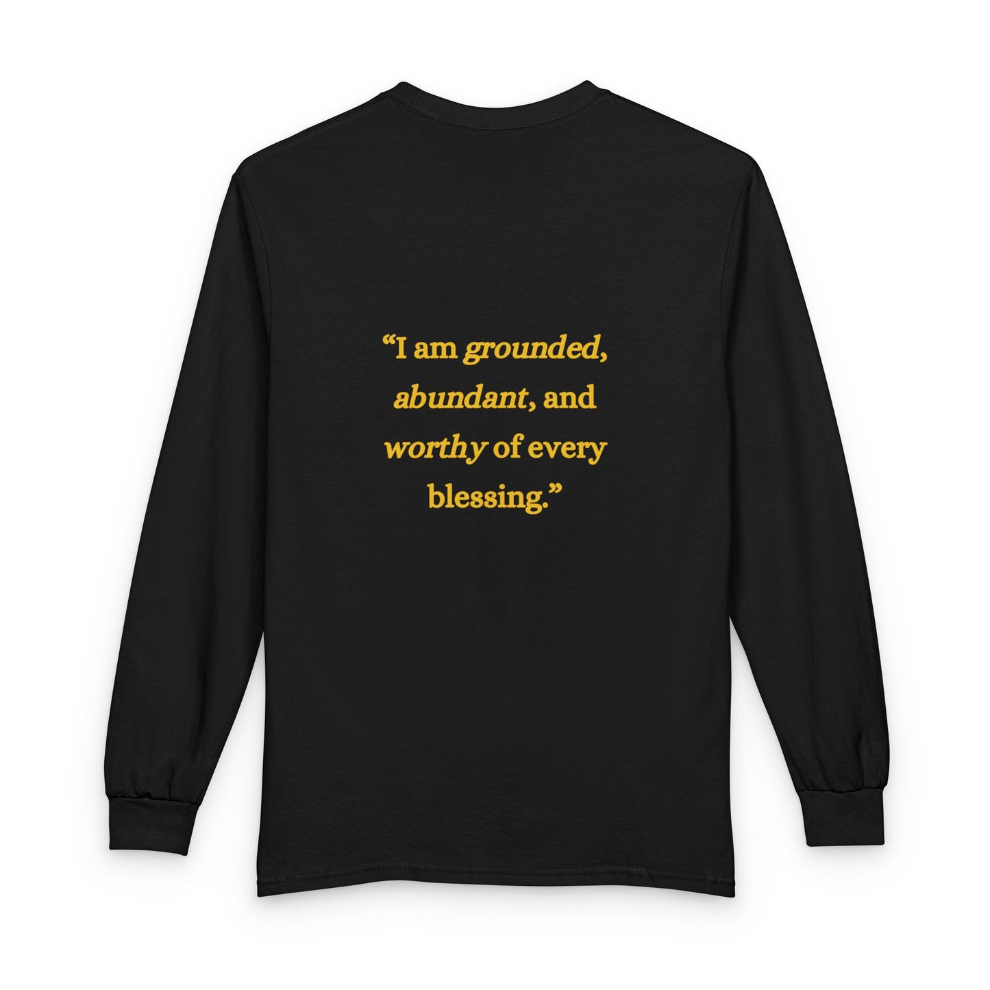 Taurus Long Sleeve T-Shirt – Strength • Stability • Earth Energy