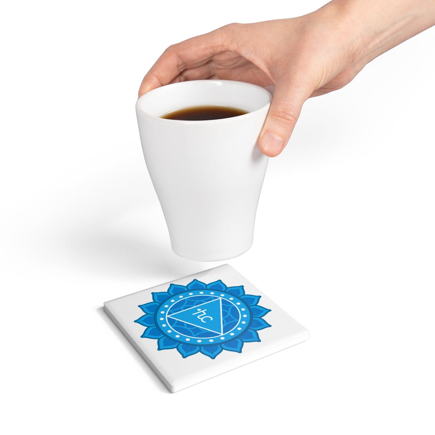 Throat Chakra Coaster – Speak Your Truth with Clarity