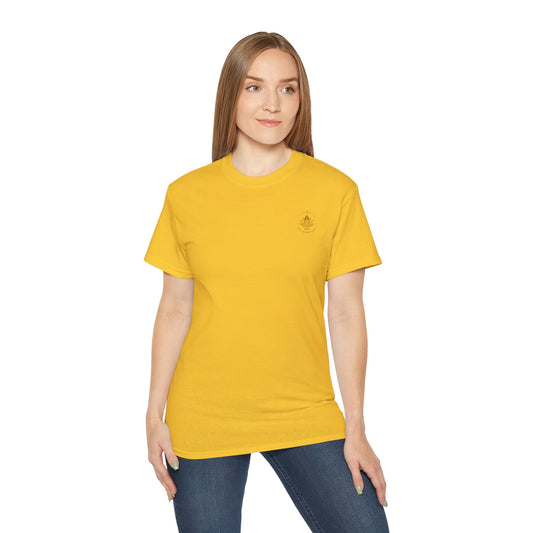 Solar Plexus Chakra Tee – “I Stand in My Power” | Her Sacred Shift