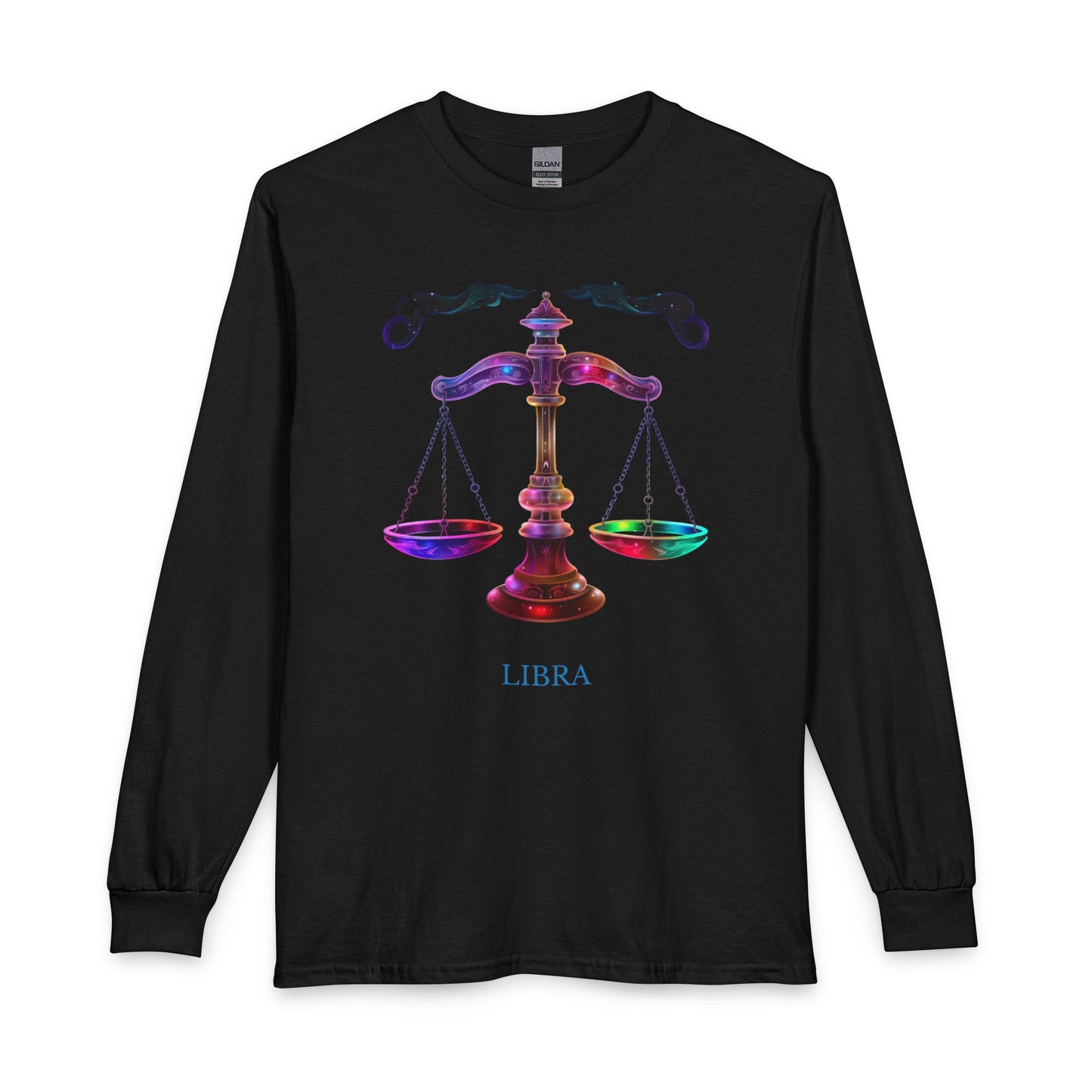 Libra Long-Sleeve Zodiac T-Shirt – Balance & Harmony Edition