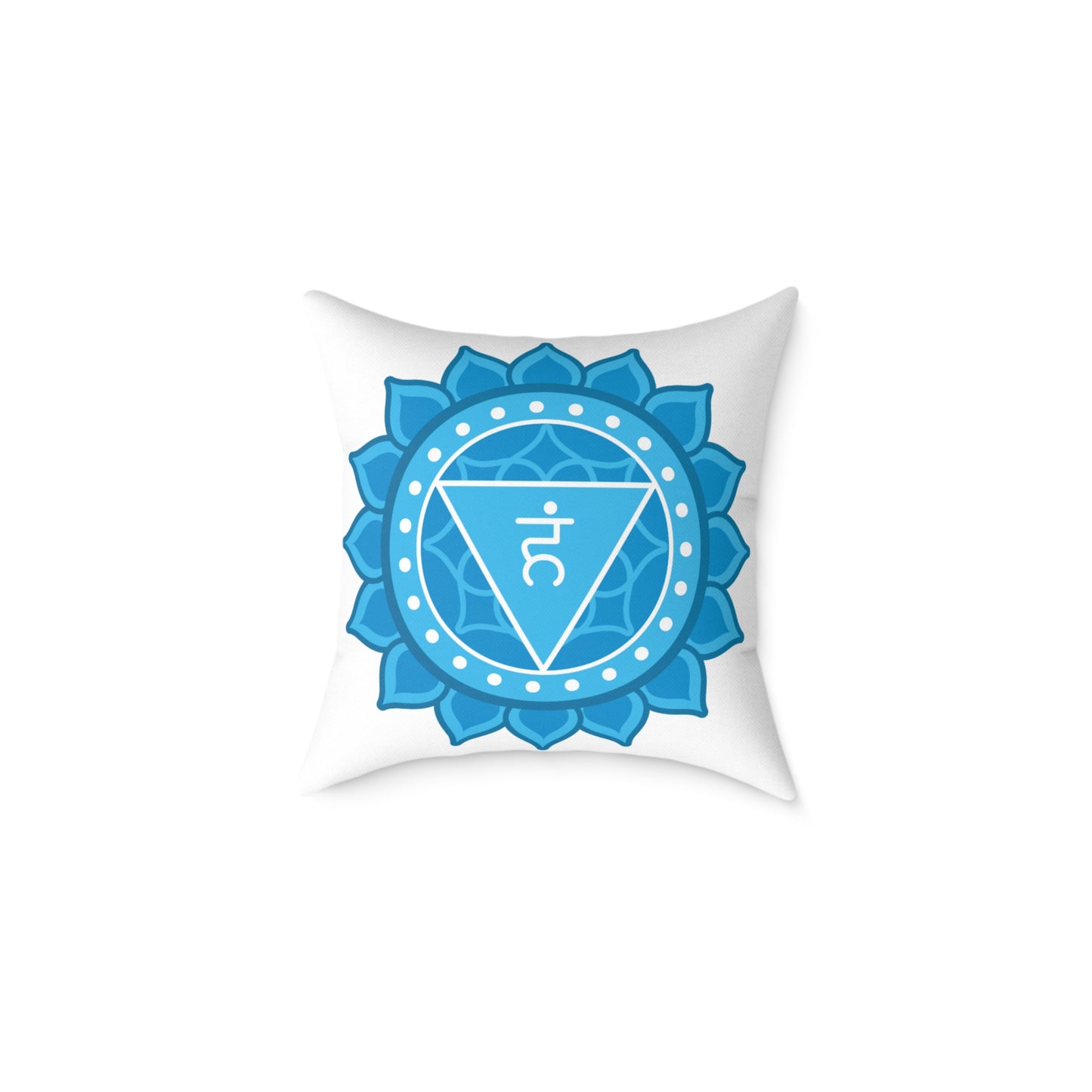 Throat Chakra Throw Pillow – I Speak My Truth