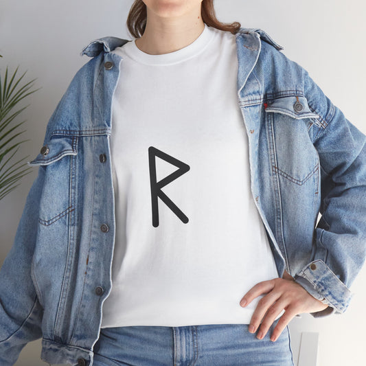 Raidho: Aligned Journey Tee – Walk in Divine Rhythm