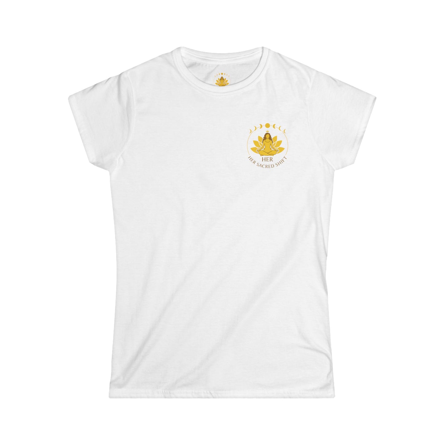 Her Sacred Shift Solar Plexus Women’s Tee – Radiate Confidence & Power