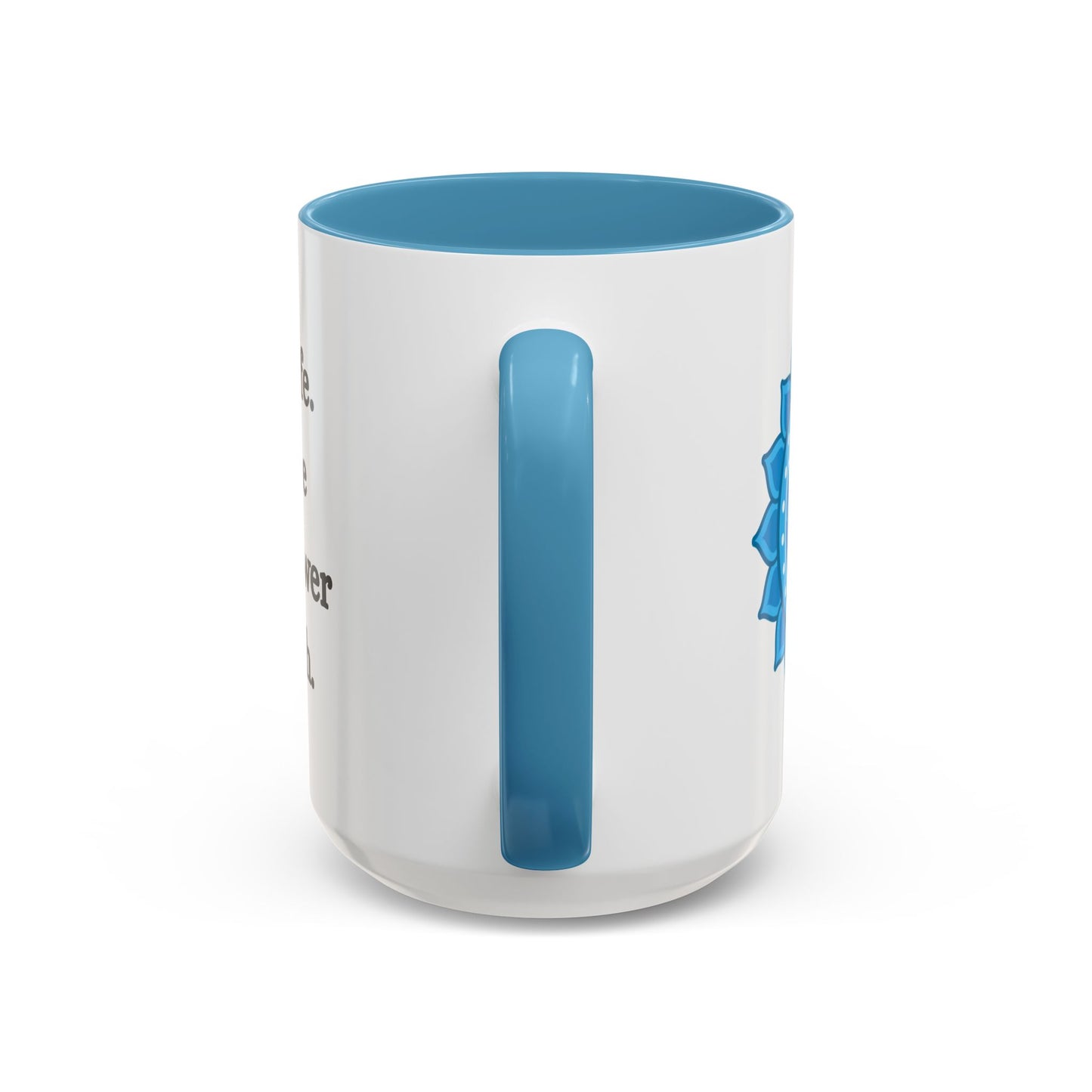 Throat Chakra Mug – I Speak Life. My Voice Carries Power and Truth (11oz / 15oz)