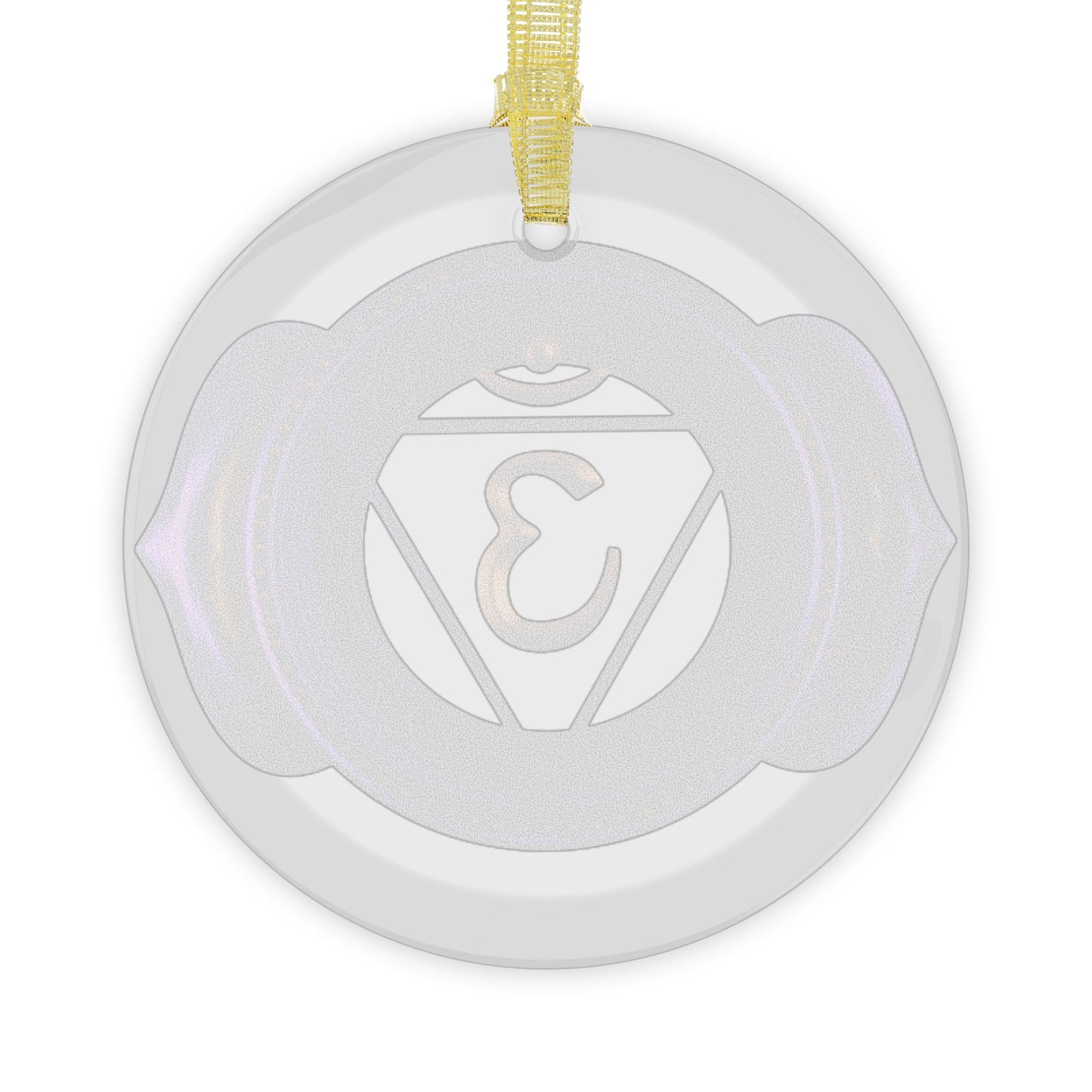 Third Eye Chakra Glass Ornament – Holiday Harmony Collection