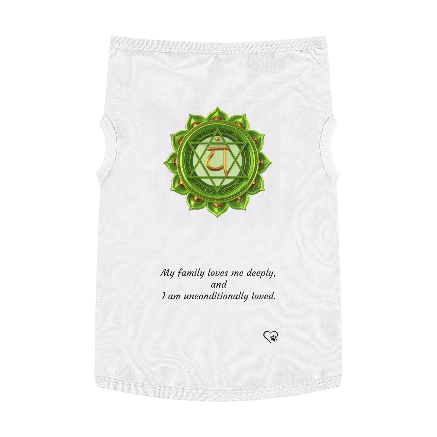 Sacred Guardian Pet Tank – Heart Chakra (Unconditional Love)