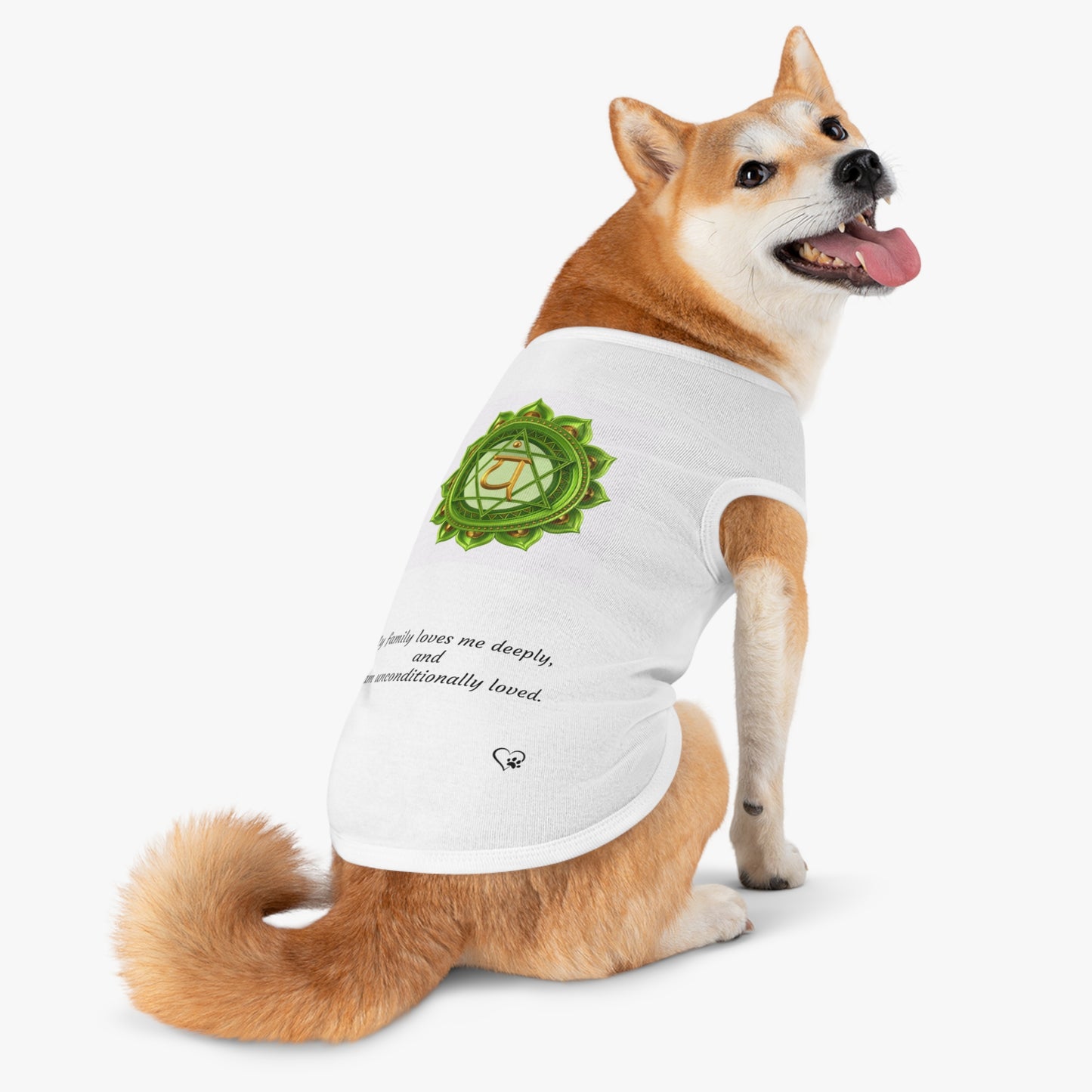 Sacred Guardian Pet Tank – Heart Chakra (Unconditional Love)