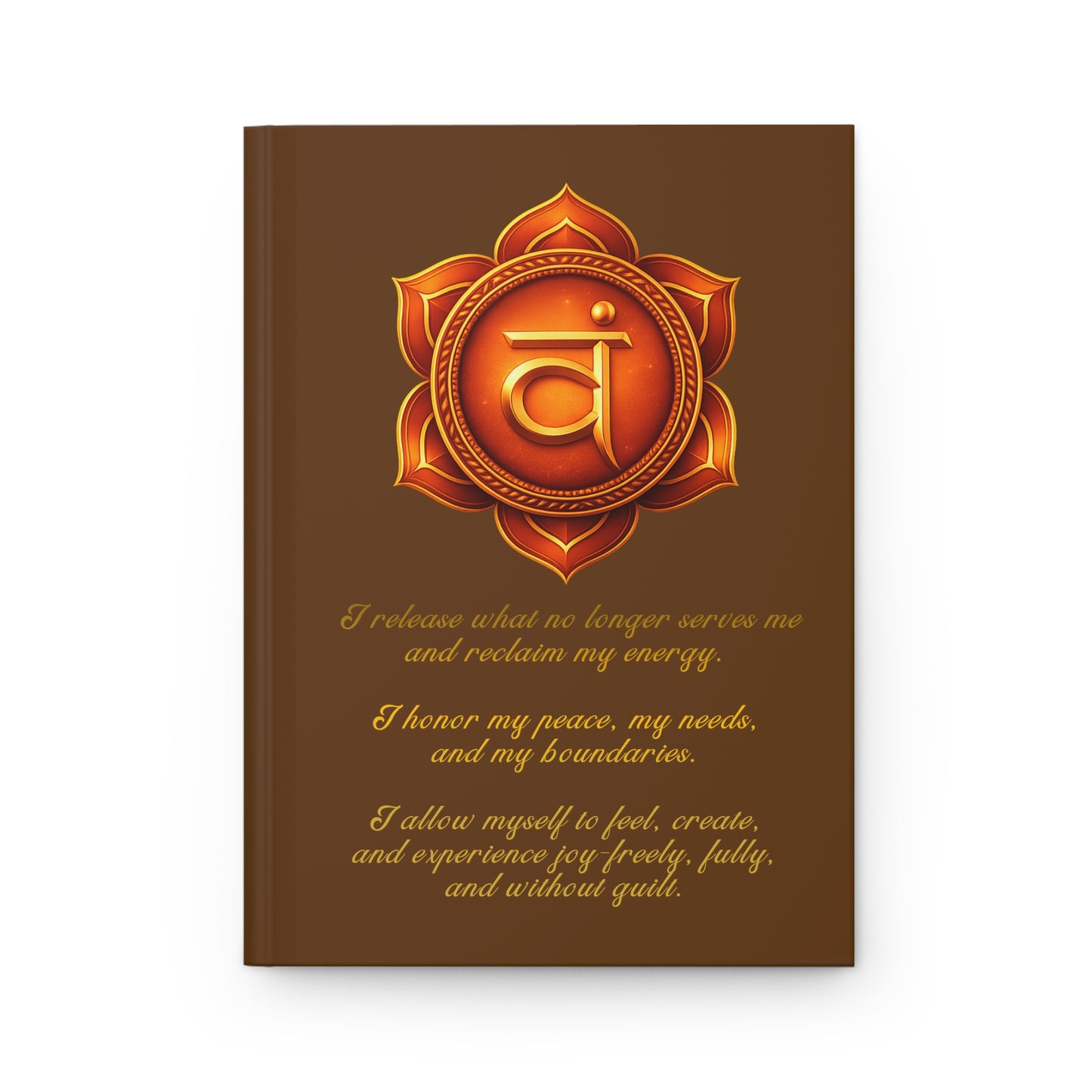 Sacral Chakra Journal – Mother’s Day Limited Edition | A Gift of Joy, Emotional Freedom & New Beginnings