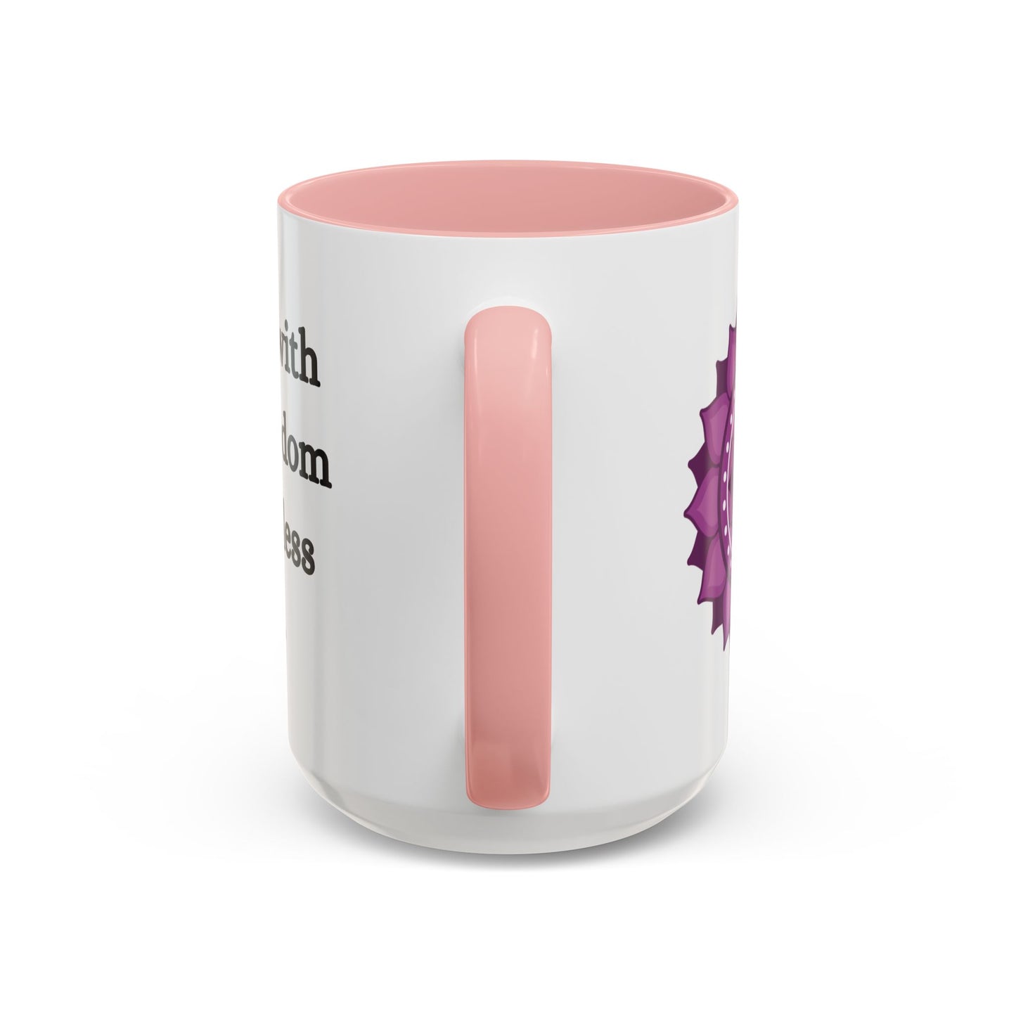 Crown Chakra Mug – I Am One with Divine Wisdom and Limitless Grace (11oz / 15oz)