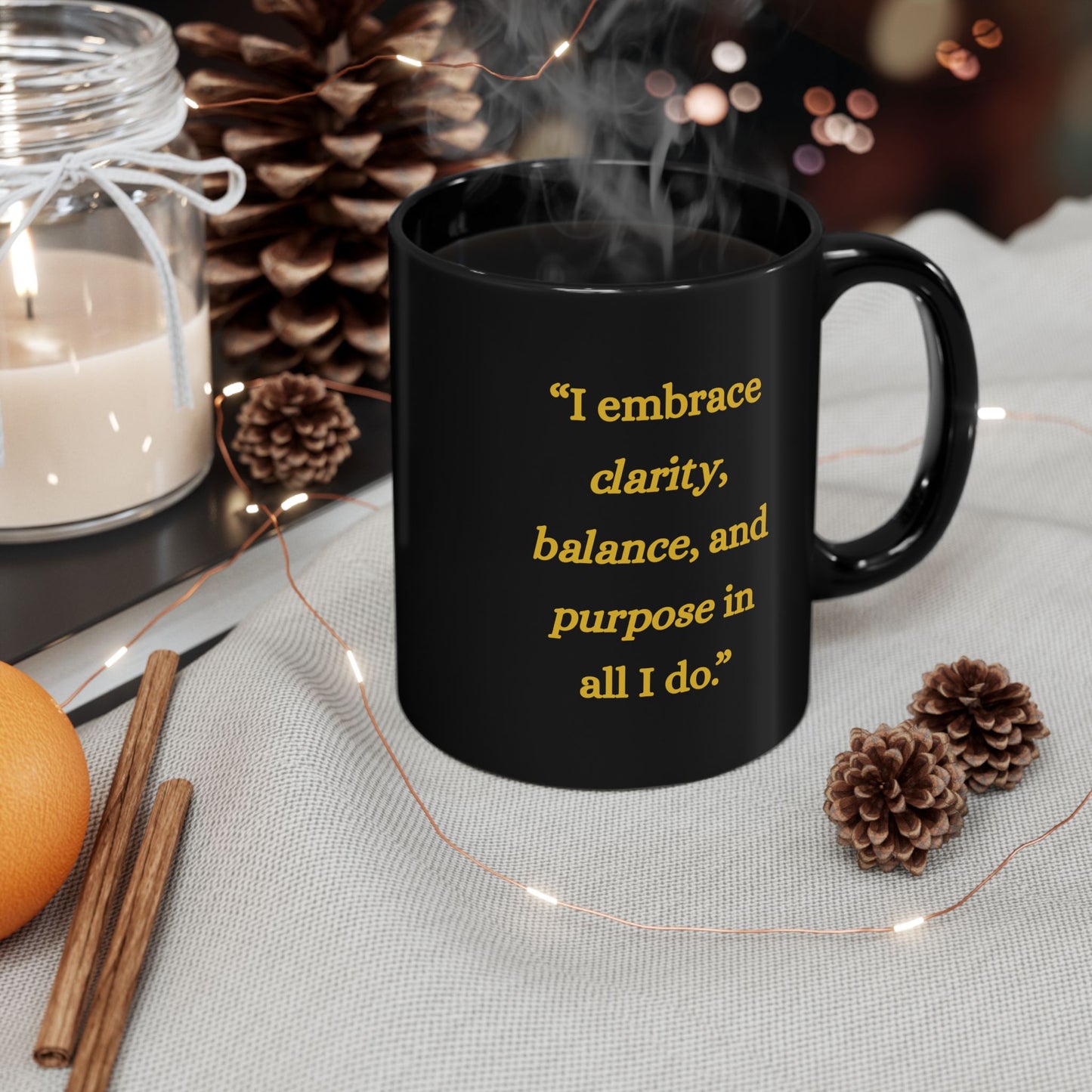 Virgo Zodiac Affirmation Mug – Wise & Purposeful