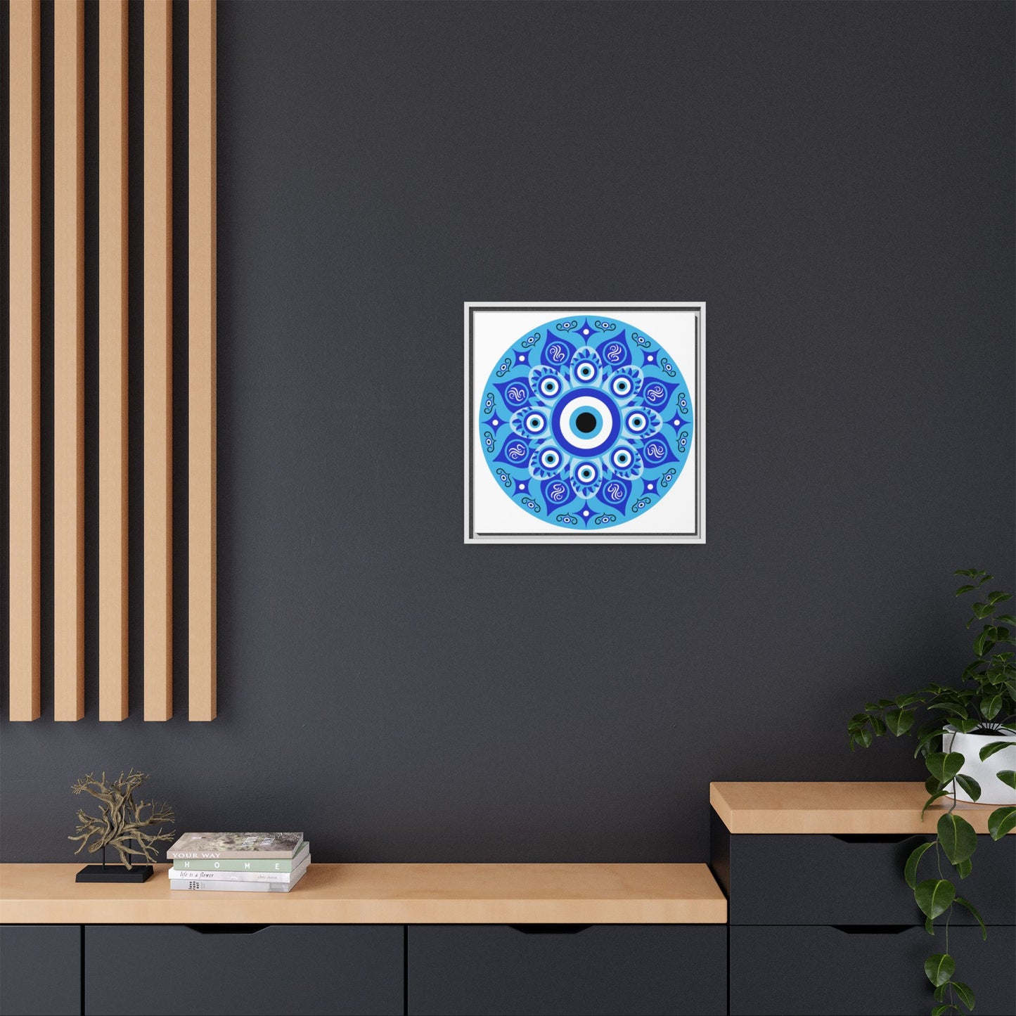 Sacred Gaze: The Evil Eye Mandala of Protection