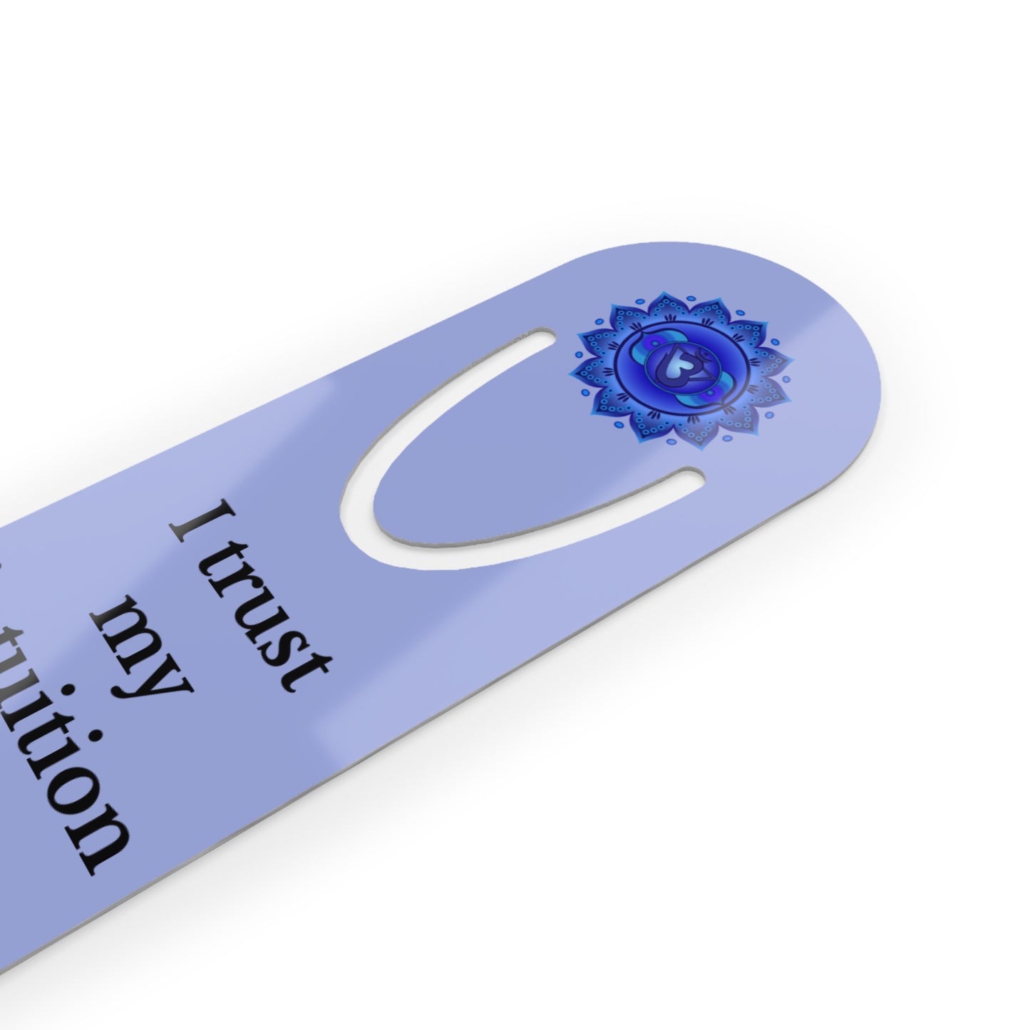 Third Eye Chakra Stainless Steel Bookmark – “I See Beyond Illusion”