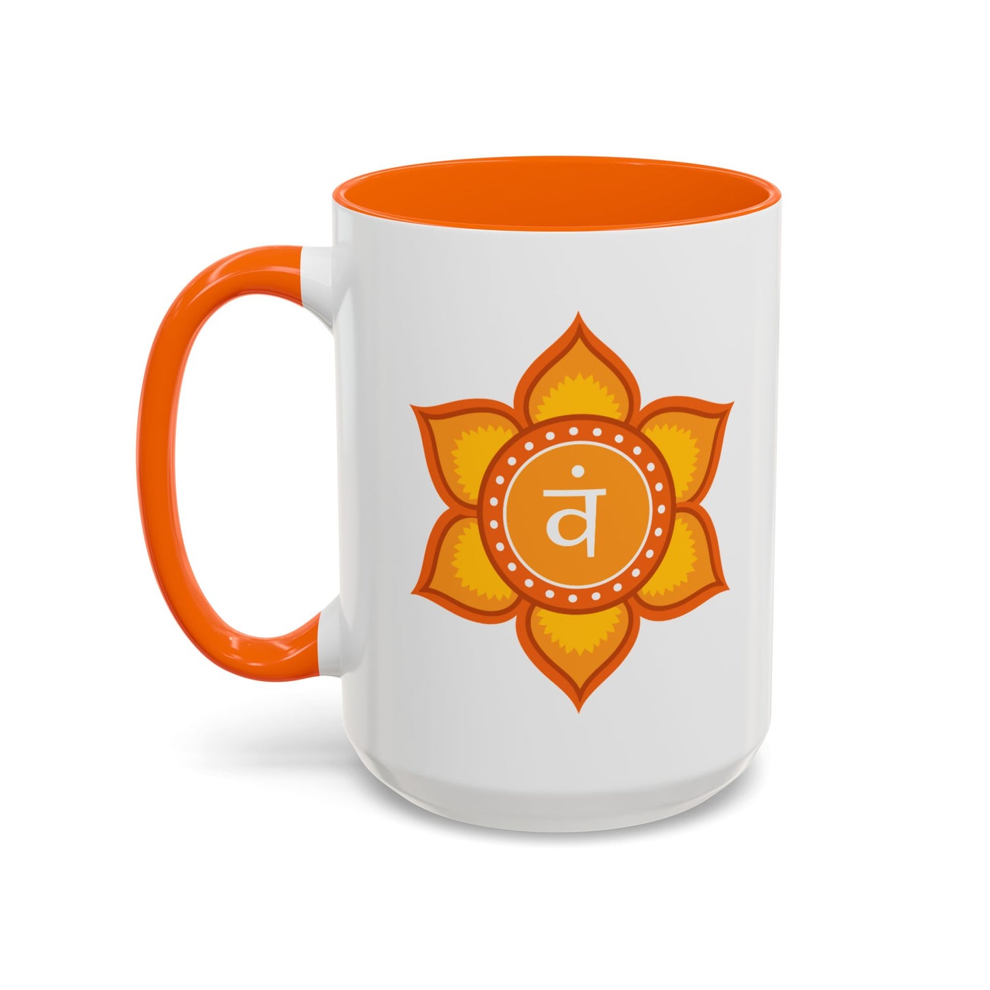 Sacral Chakra Mug – I Flow with Joy, Passion, and Divine Creation (11oz / 15oz)