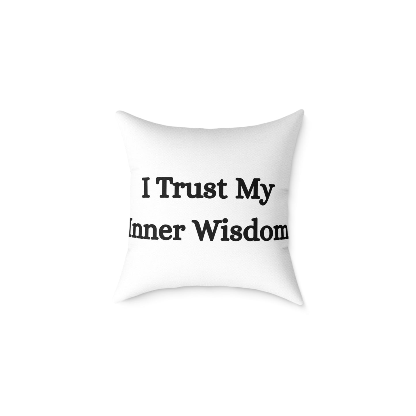 Third Eye Chakra Throw Pillow – “I Trust My Inner Wisdom” | 18x18