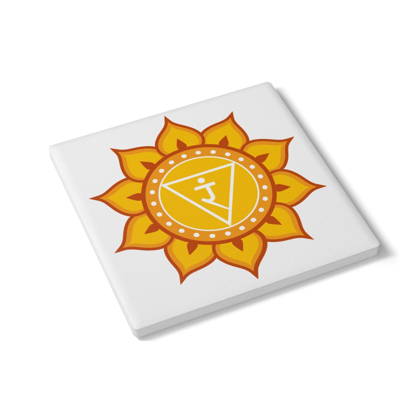 Solar Plexus Chakra Coaster – Confidence, Power & Inner Strength