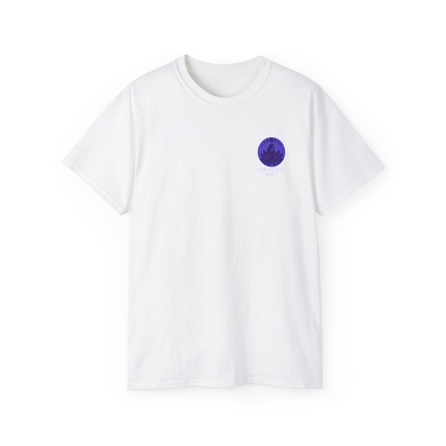 Third Eye Chakra Tee – “I Am Connected to Divine Wisdom” | Her Sacred Shift