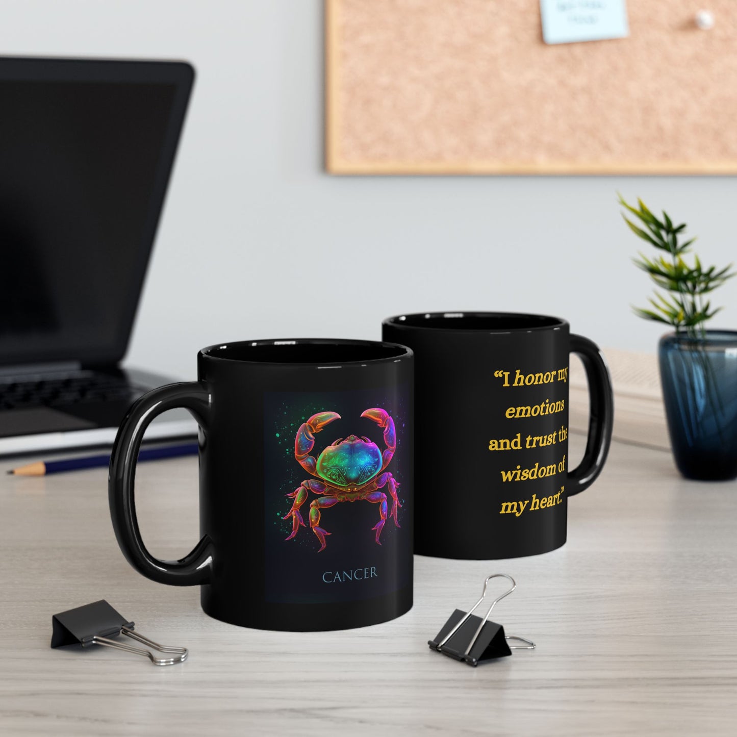 Cancer Zodiac Affirmation Mug – Nurturing & Intuitive