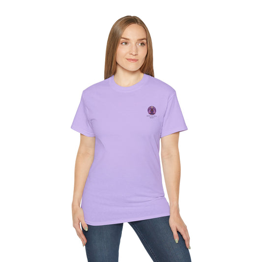 Crown Chakra Tee – “I Am Focused on Spiritual Insight” | Her Sacred Shift