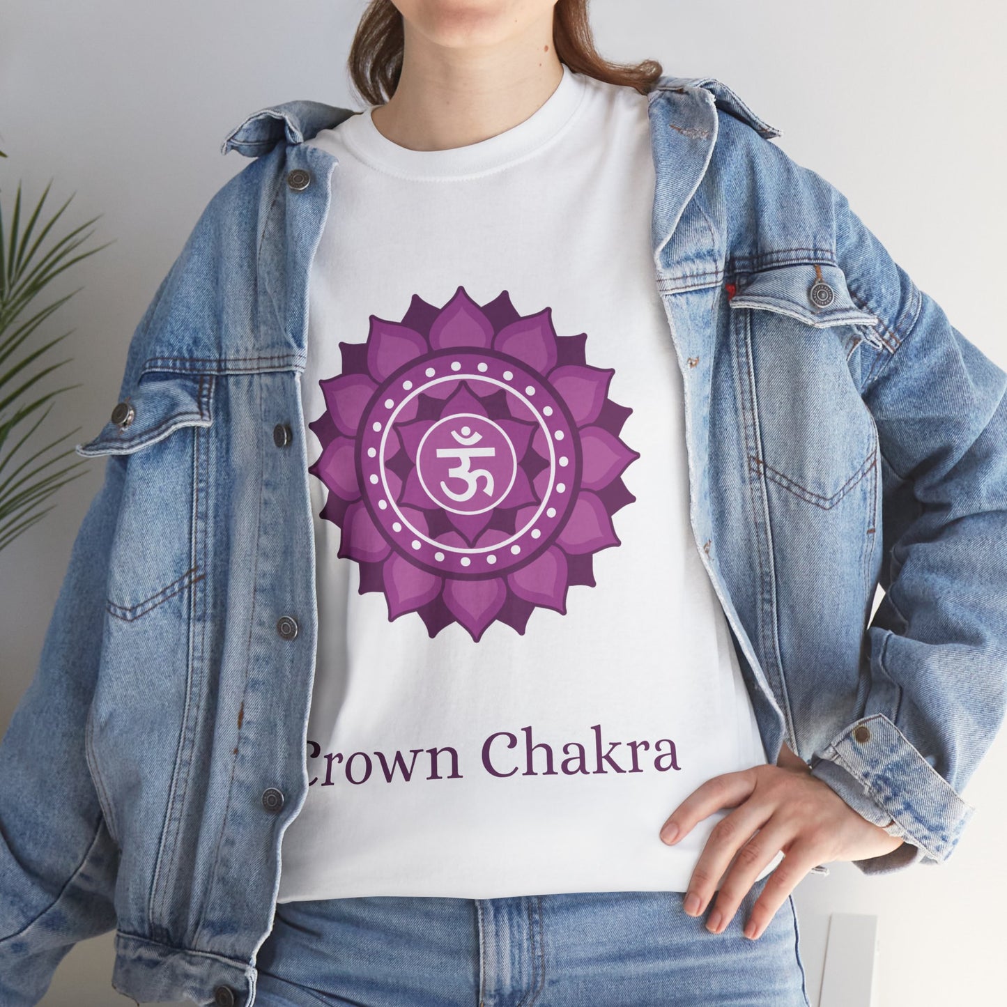 Crown Chakra Symbol T-Shirt – Spiritual Connection & Enlightenment