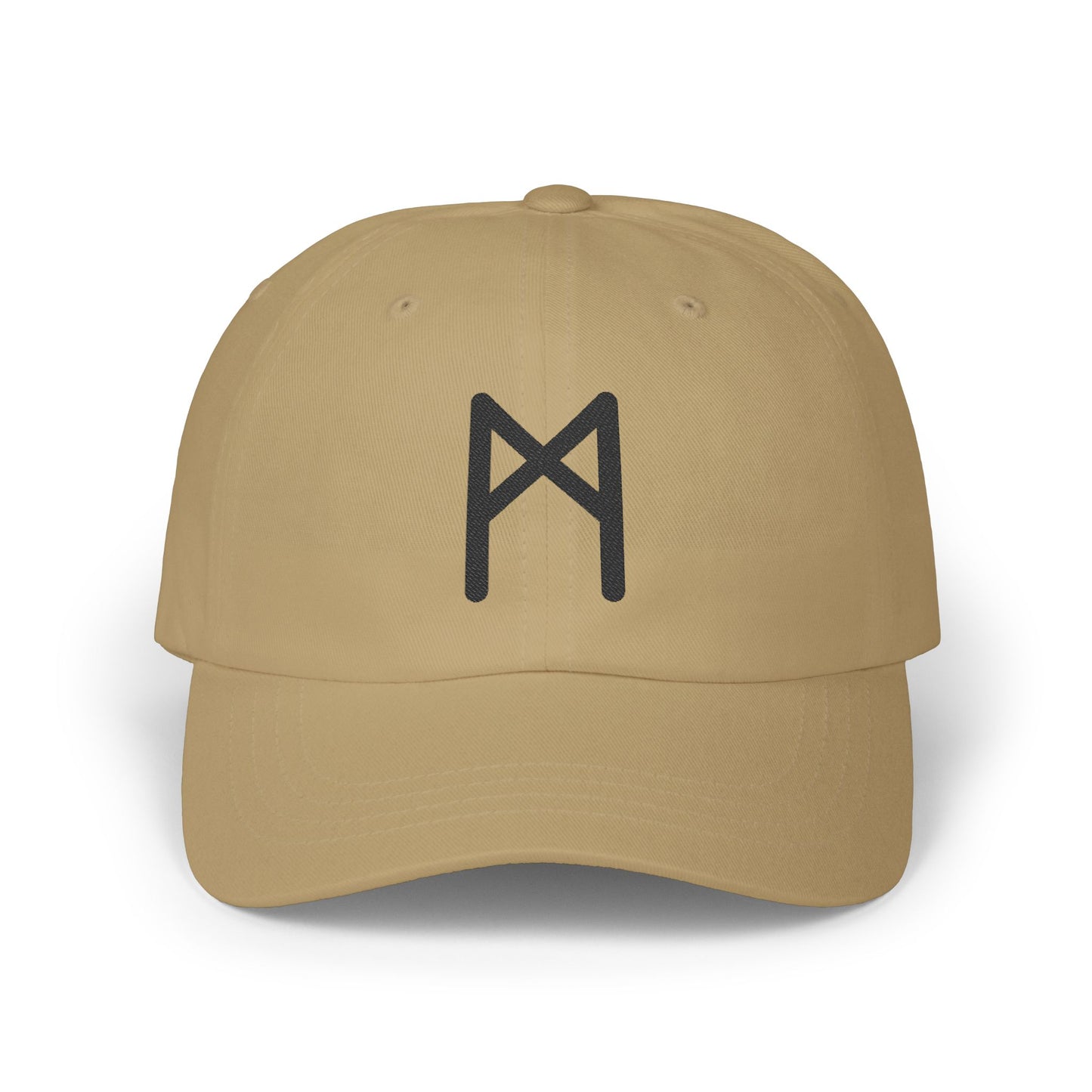 Mannaz Rune Cap – Divine Self, Collective Wisdom