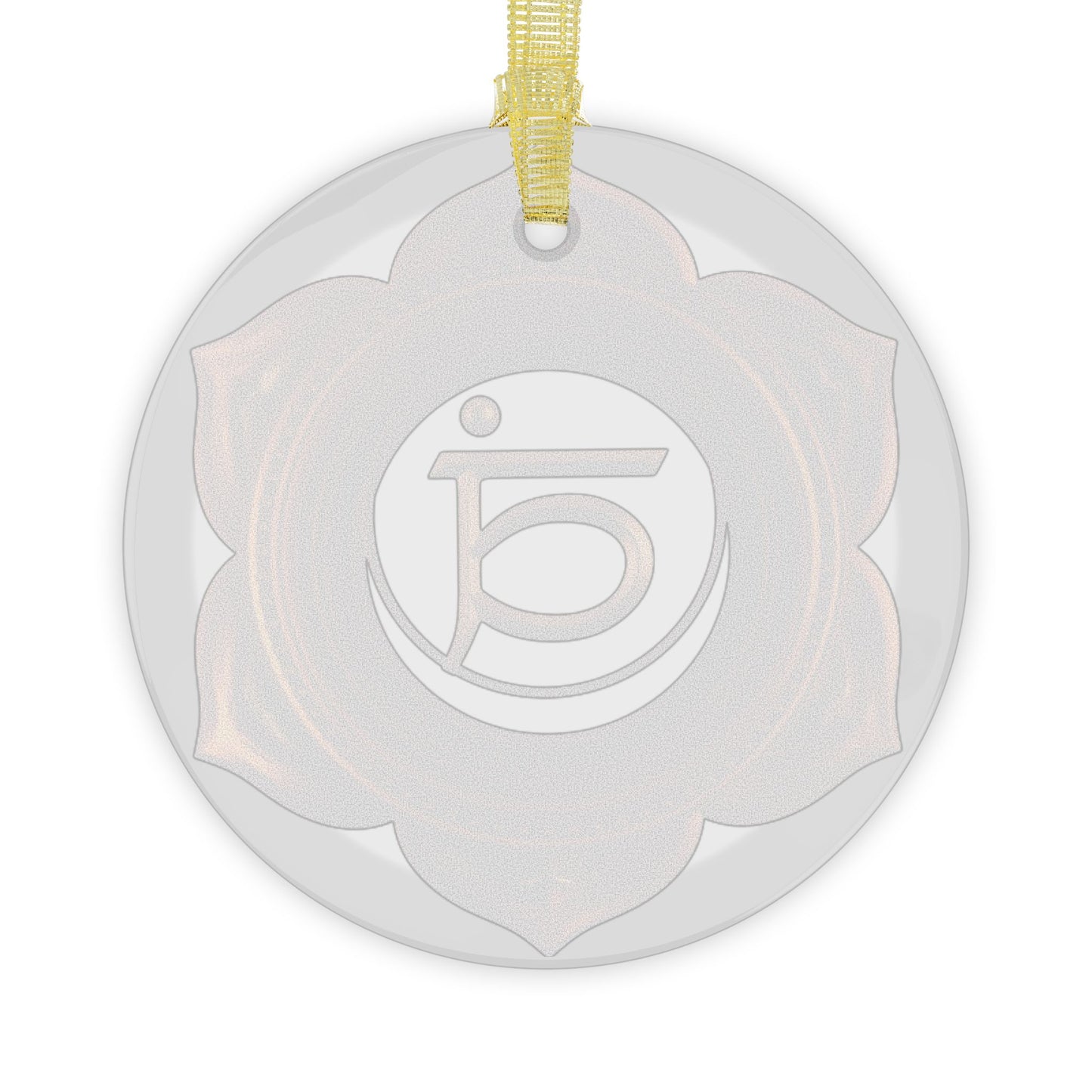 Sacral Chakra Glass Ornament – Holiday Harmony Collection