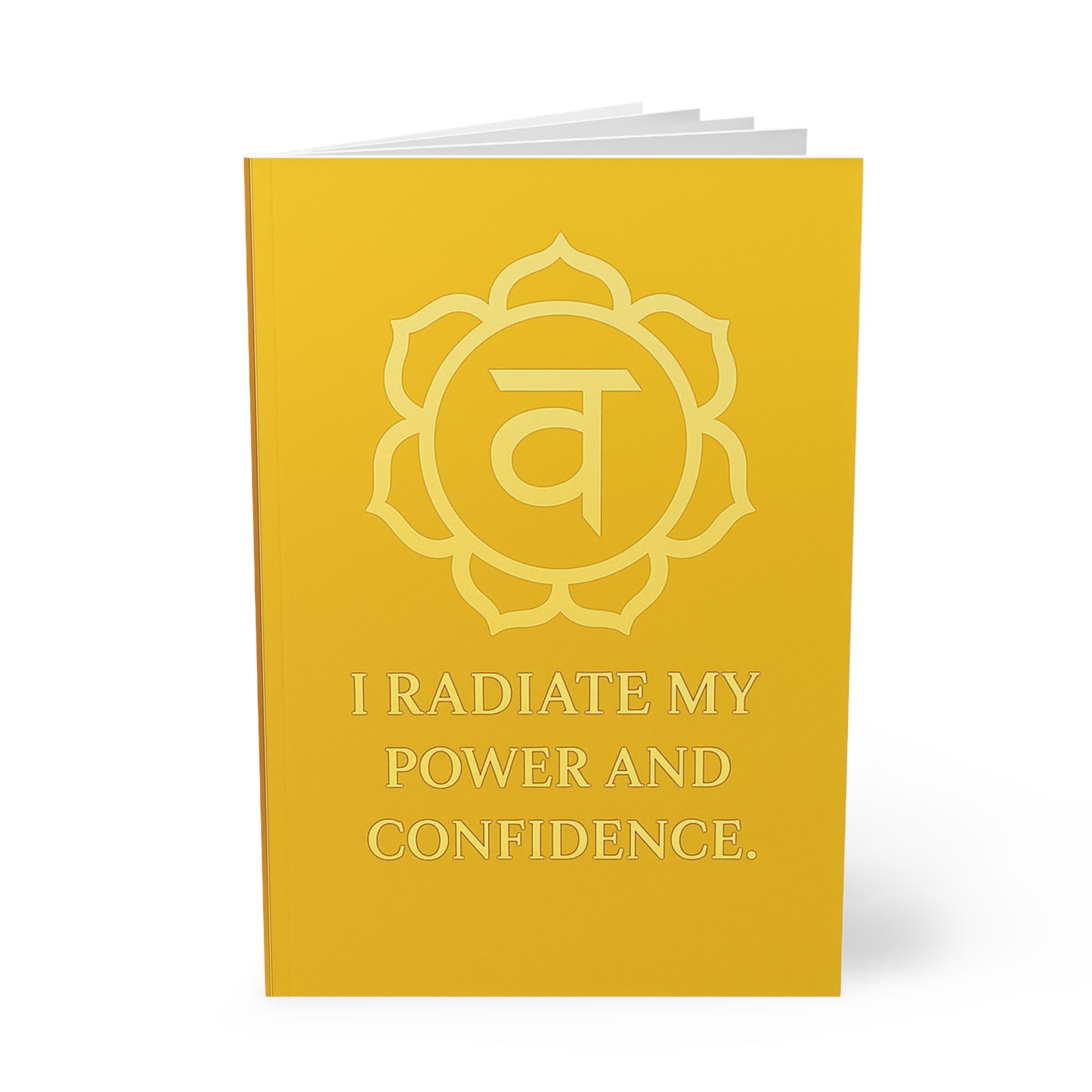 "Empowered Light: A Solar Plexus Chakra A5 Notebookl"