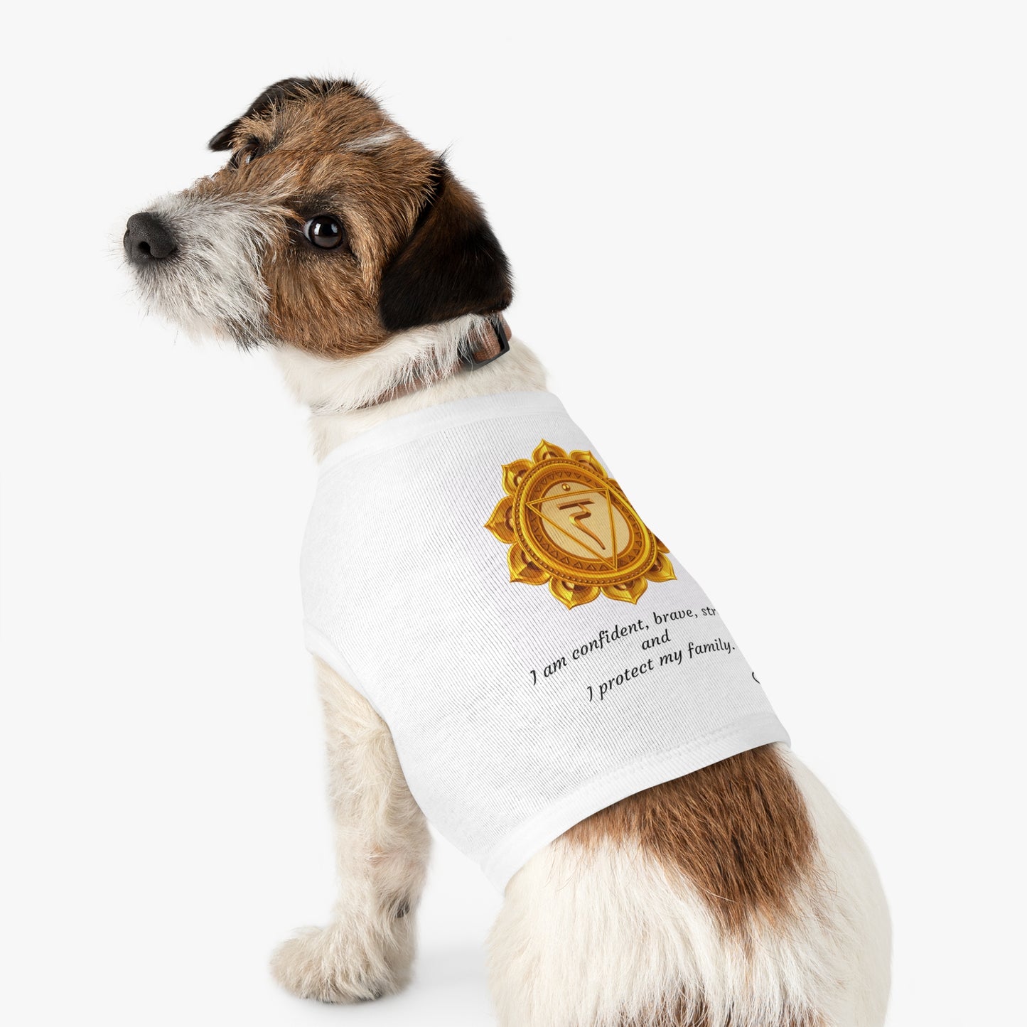 Sacred Guardian Pet Tank – Solar Plexus Chakra (Confidence & Courage)
