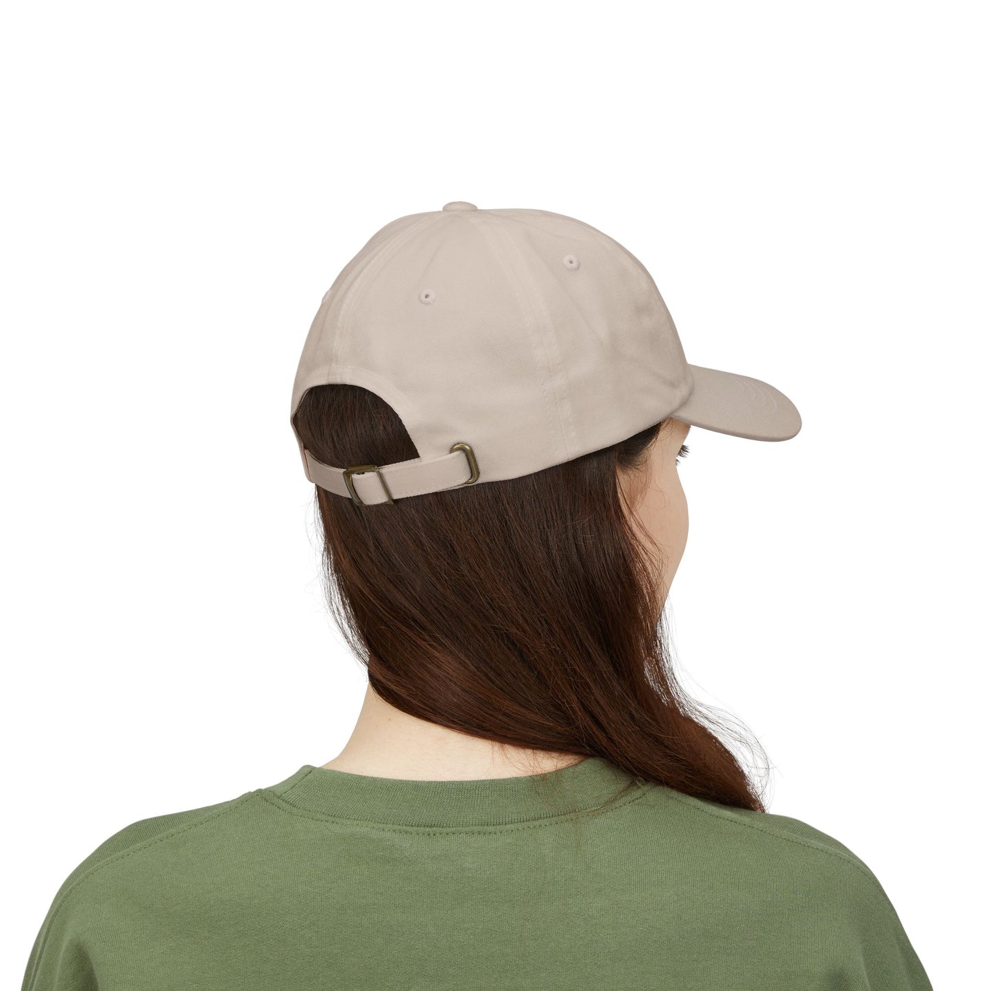 Flower of Life Dad Cap- Flower of Life Design- Black