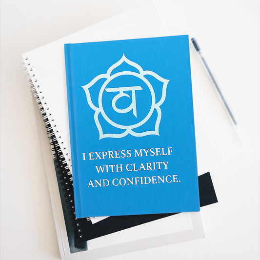 Throat Chakra Journal – I Express Myself With Clarity and Confidence
