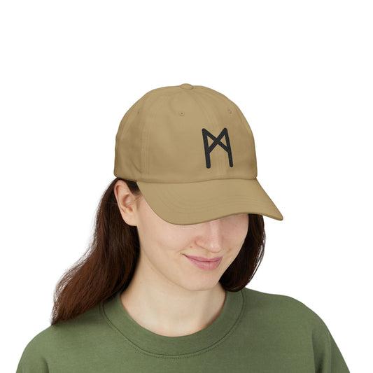 Mannaz Rune Cap – Divine Self, Collective Wisdom