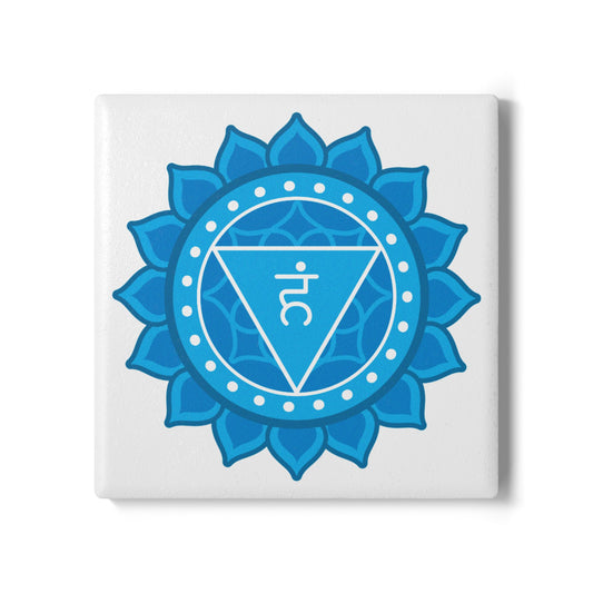 Throat Chakra Coaster – Speak Your Truth with Clarity