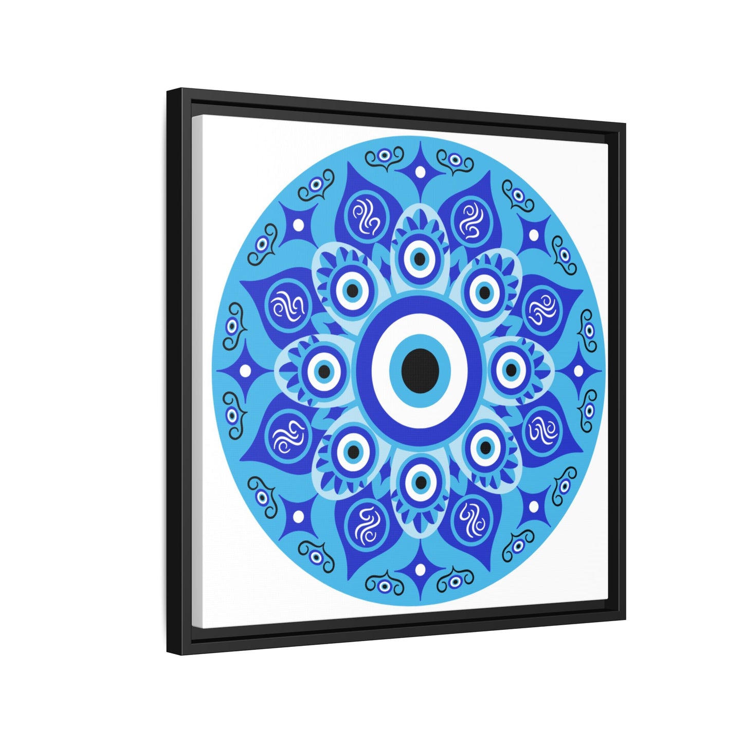 Sacred Gaze: The Evil Eye Mandala of Protection