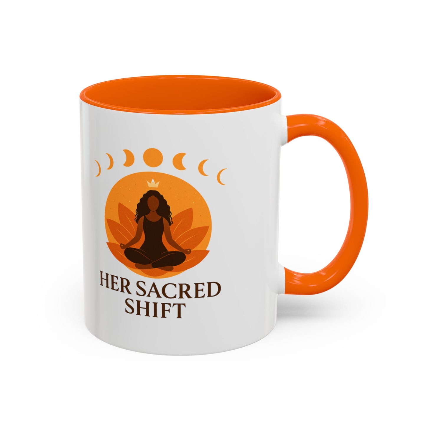 Her Sacred Shift Logo Mug – Sacral Chakra Energy (11oz / 15oz)