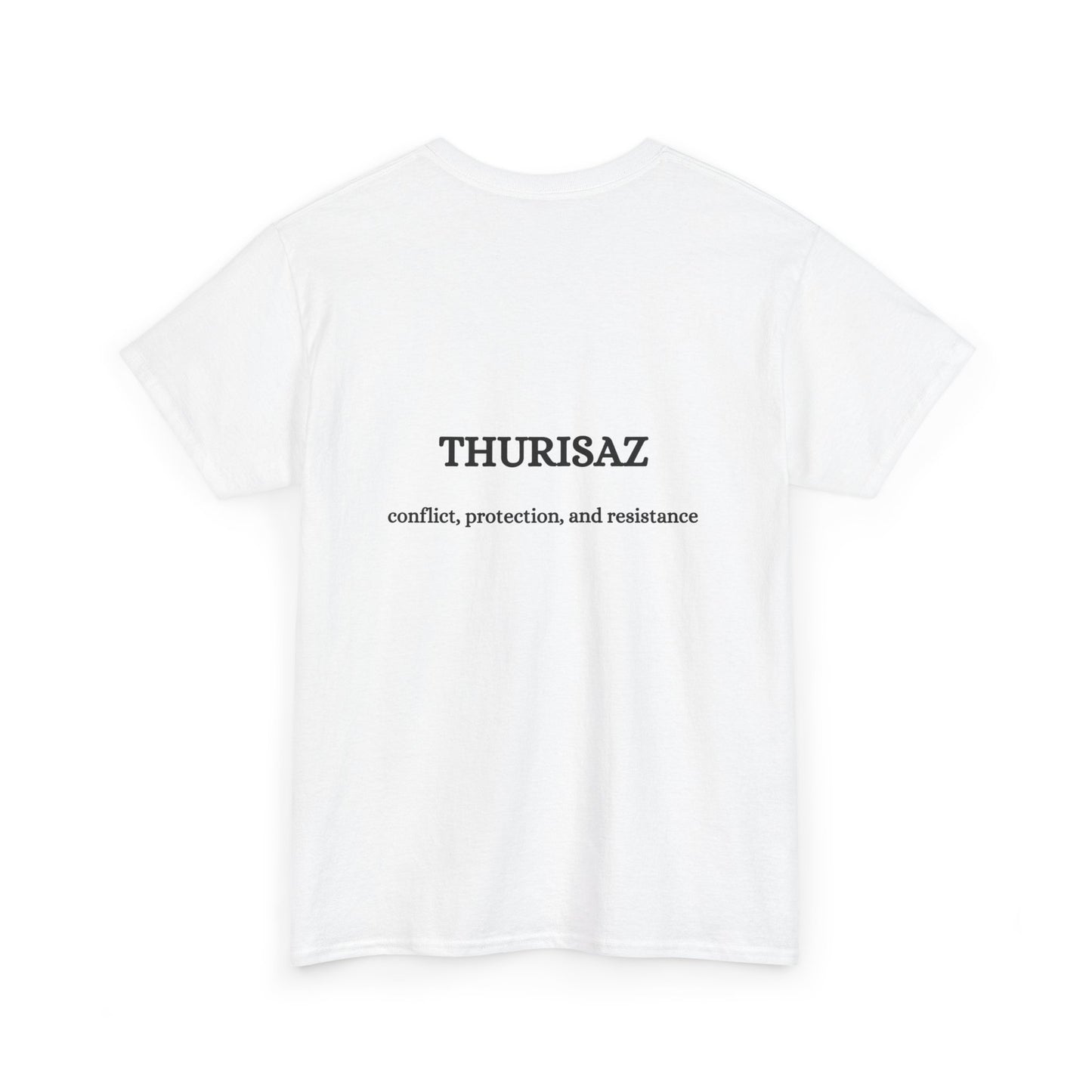 THURISAZ Guardian Sigil T-Shirt – Protection. Boundaries. Divine Power.