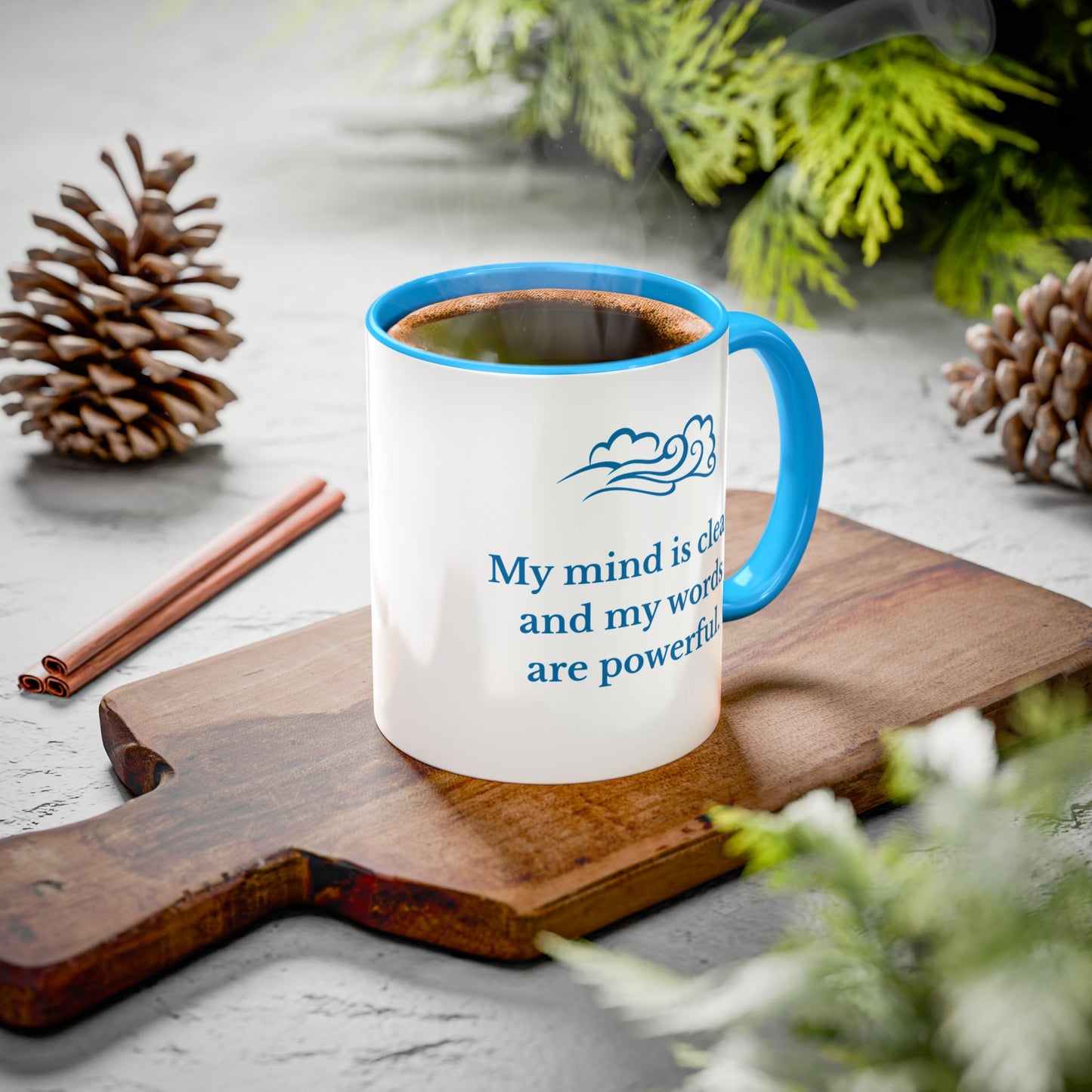 Air Element Affirmation Mug – Clarity & Expression