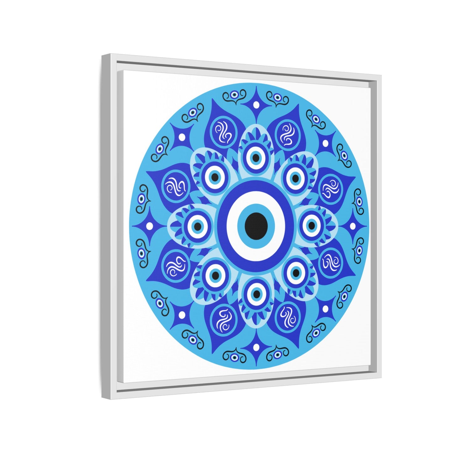 Sacred Gaze: The Evil Eye Mandala of Protection