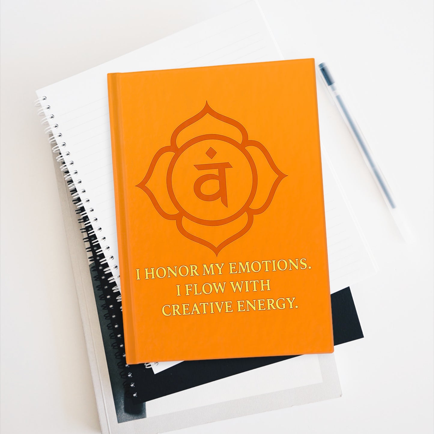 "Awaken Her Flow – Sacral Chakra Journal"