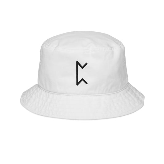 Perthro Rune Bucket Hat – Aligned with Divine Timing