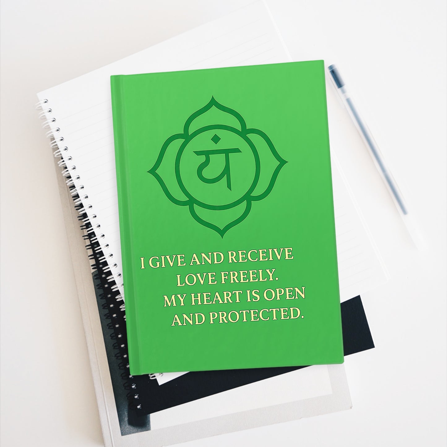 “Open Heart, Steady Soul – Heart Chakra Journal”