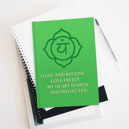 “Open Heart, Steady Soul – Heart Chakra Journal”