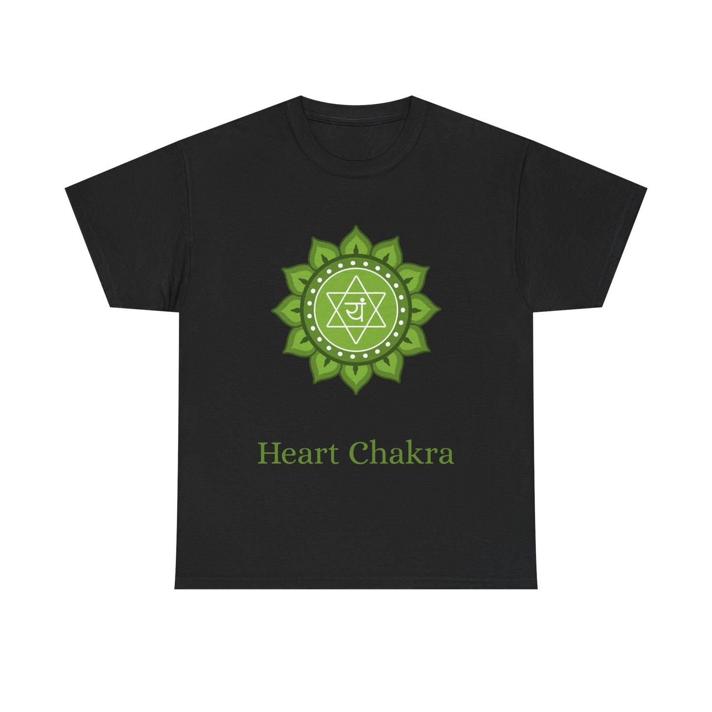 Heart Chakra Symbol T-Shirt – Love, Compassion & Harmony