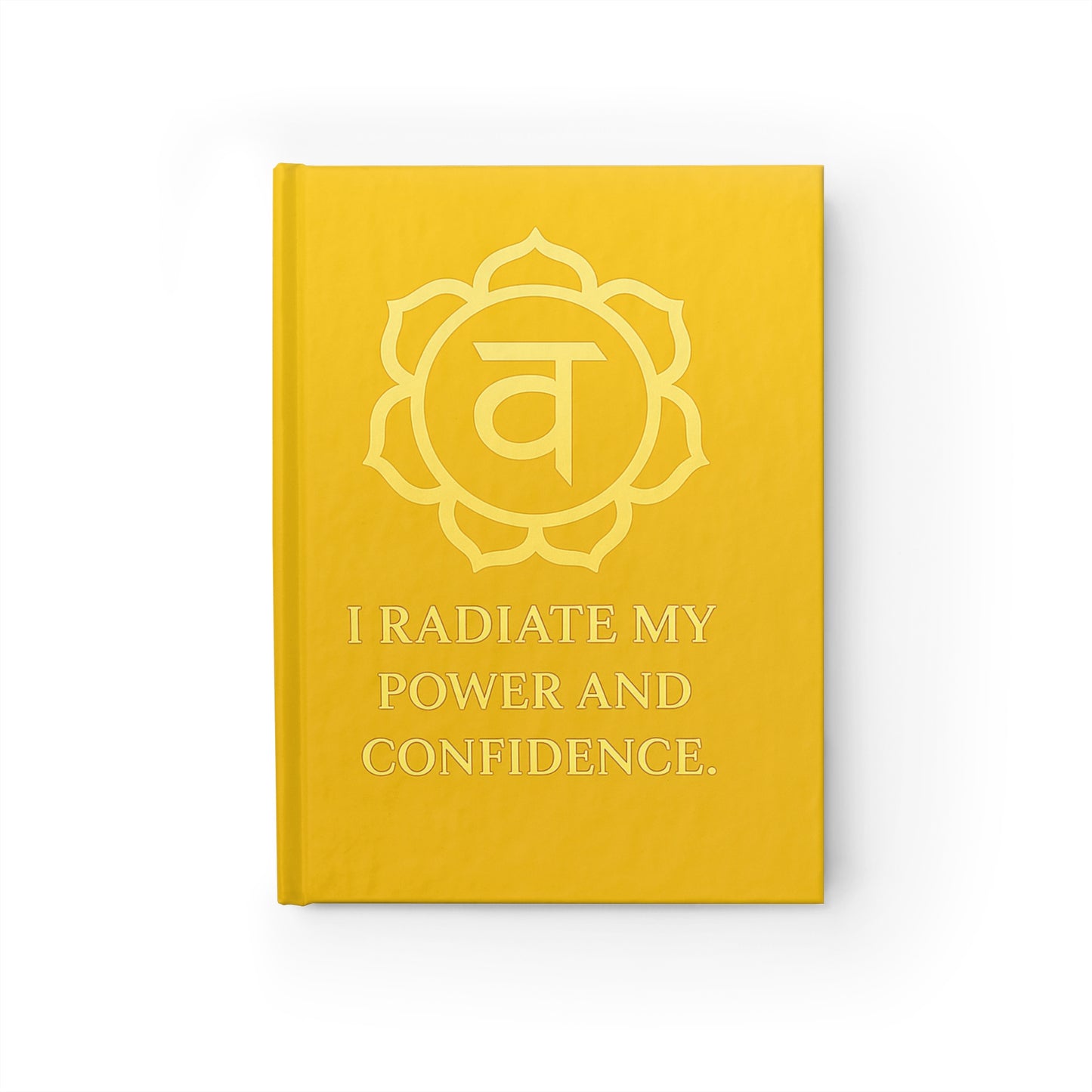 "Empowered Light: A Solar Plexus Chakra Journal" 5" x 7"