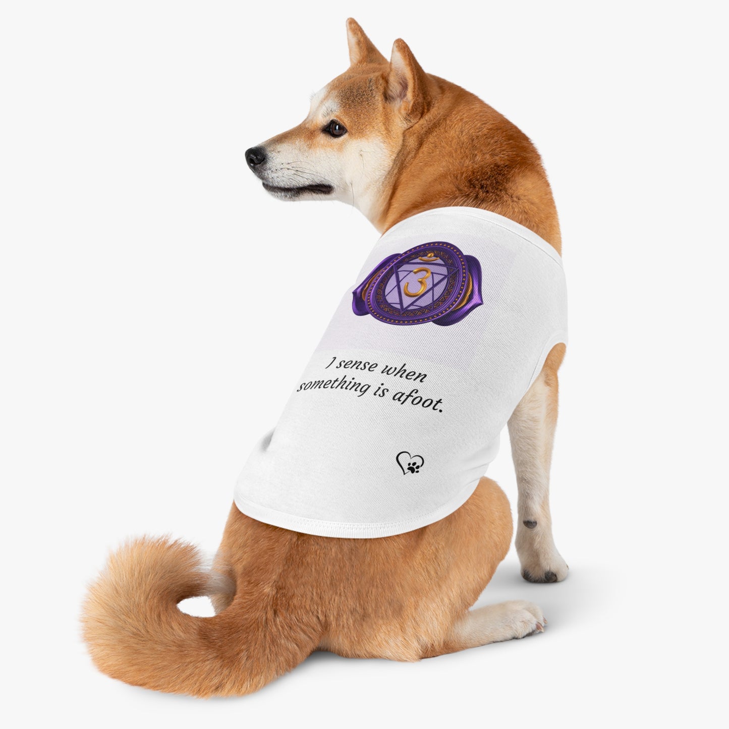 Sacred Guardian Pet Tank – Third Eye Chakra (Intuition & Awareness)