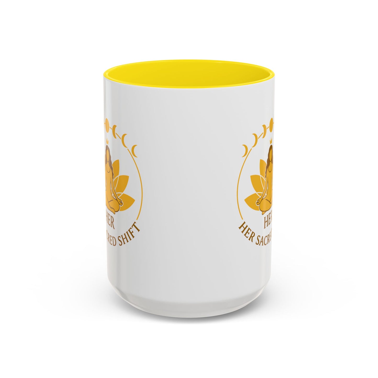 Her Sacred Shift Logo Mug – Solar Plexus Energy (11oz / 15oz)