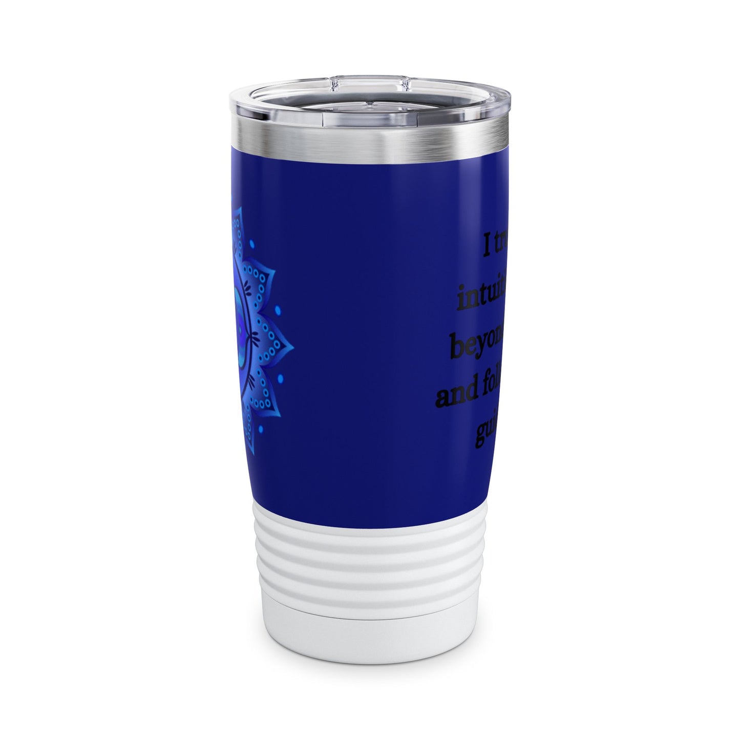 Third Eye Chakra Stainless Steel 20oz Tumbler – Intuition & Clarity