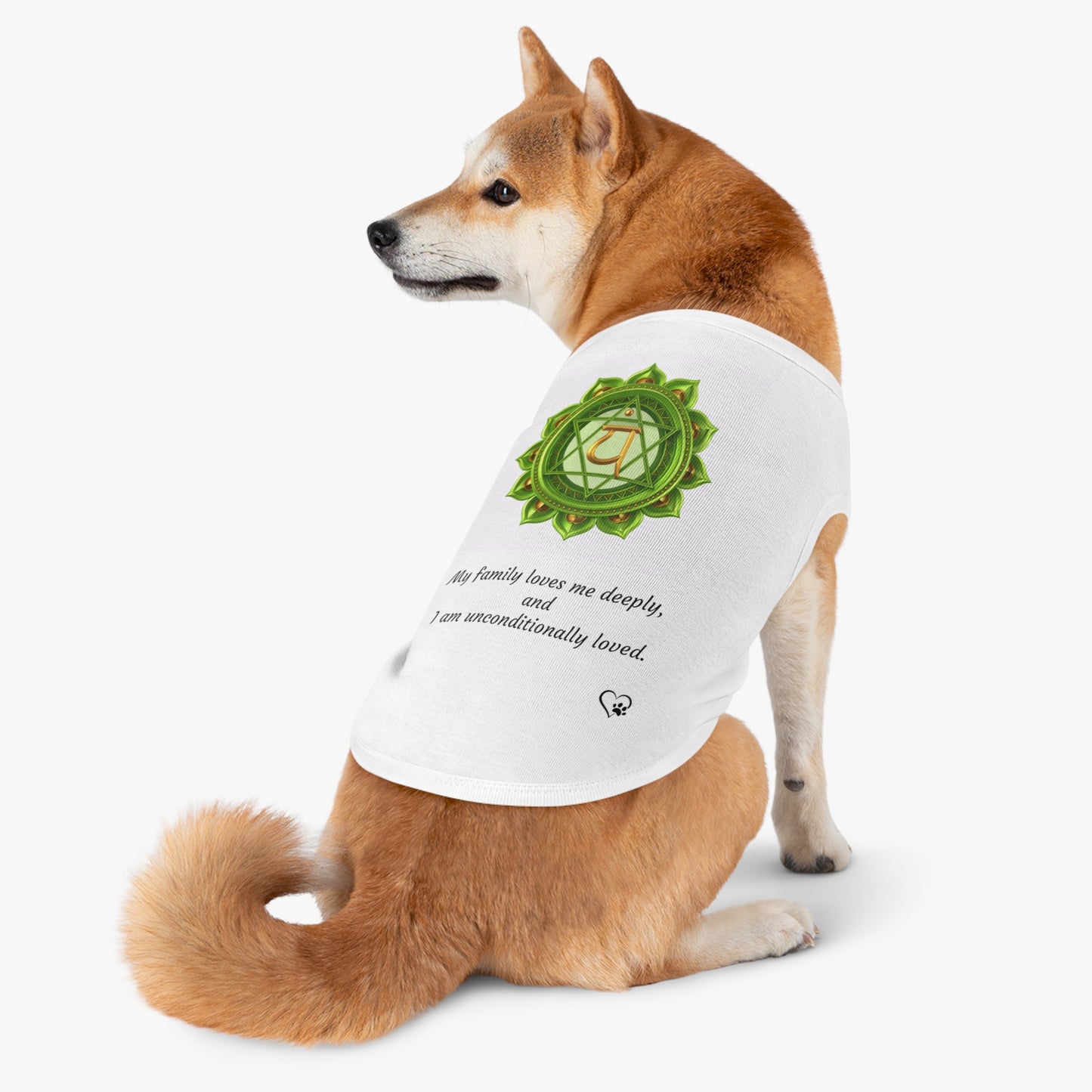Sacred Guardian Pet Tank – Heart Chakra (Unconditional Love)