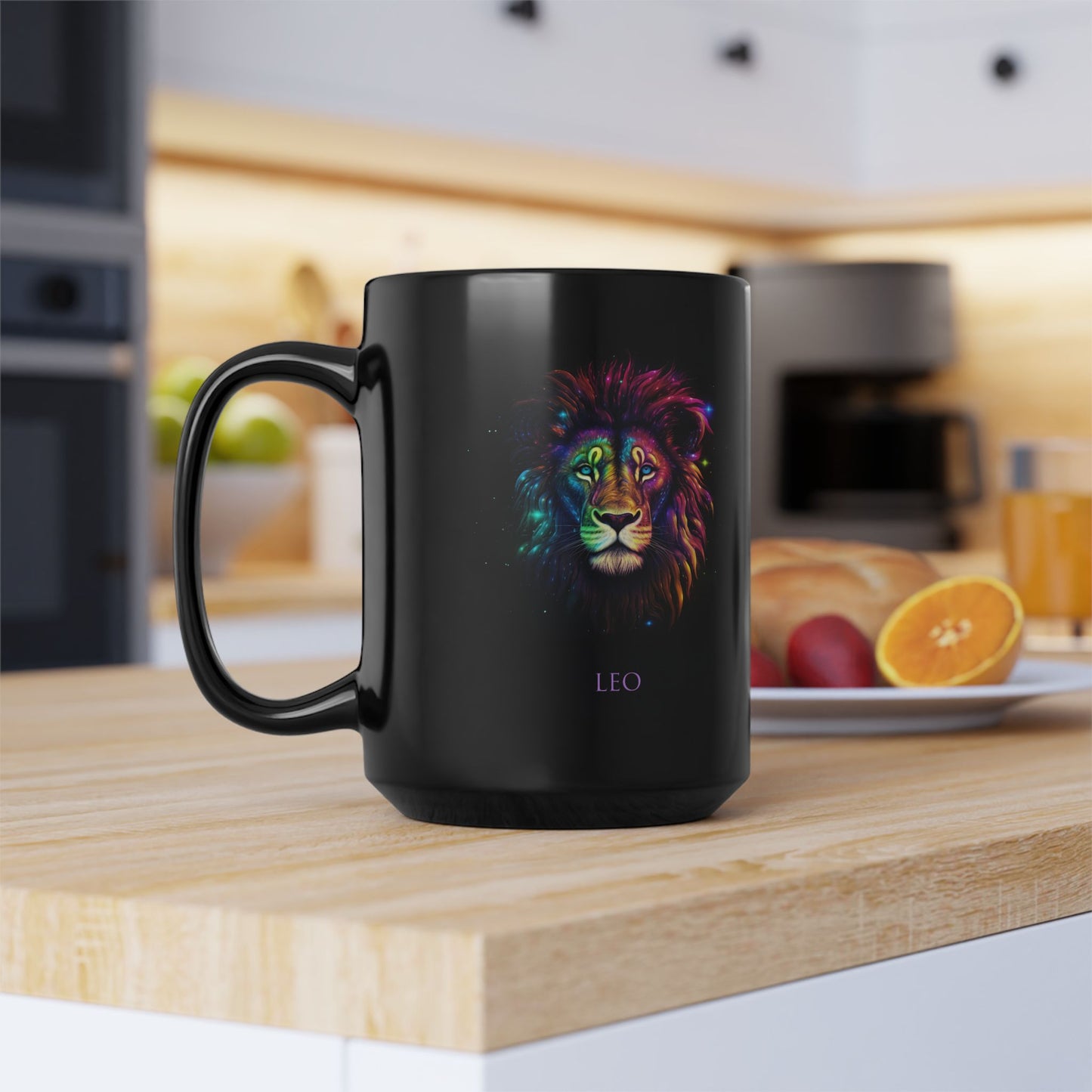 Leo Zodiac Affirmation Mug – Radiant & Creative