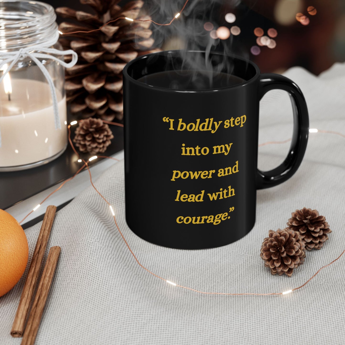 Aries Zodiac Affirmation Mug – Bold & Fearless