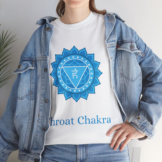 Throat Chakra Symbol T-Shirt – Truth, Clarity & Expression