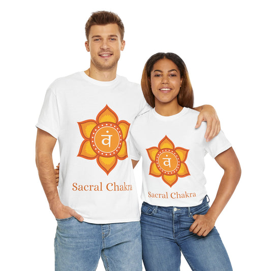 Sacral Chakra Flow Tee – Creative Energy Symbol Shirt